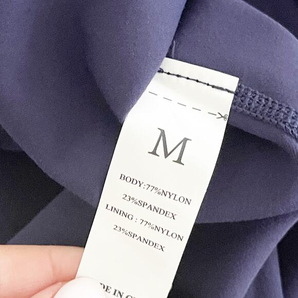 HALARA Always In A Mood Workout Dress Navy Blue Medium M - Picture 8 of 10